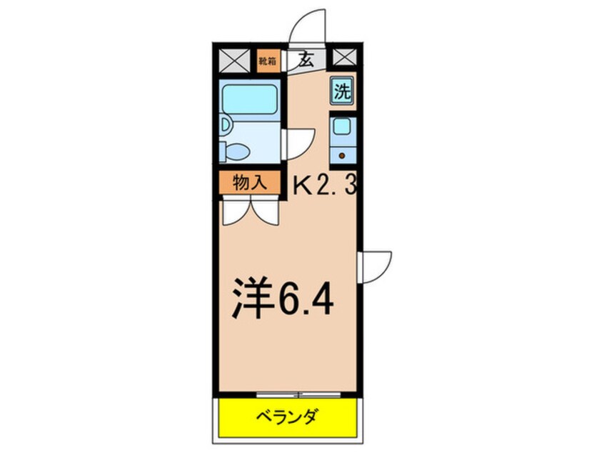 間取図 ファインコート等々力