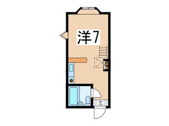 間取図 ベルピア馬堀海岸第４