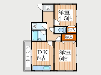間取図 ベルメゾン