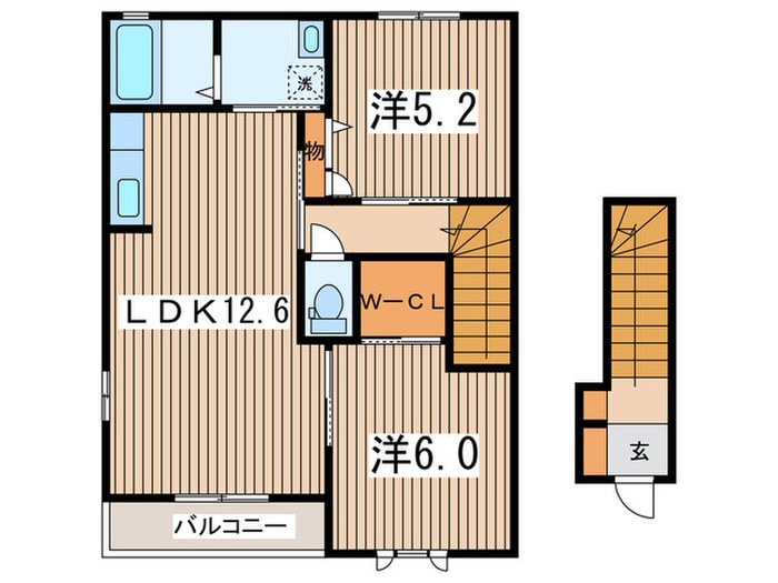 間取り図 Ｖｉｌｌａ　Ａ