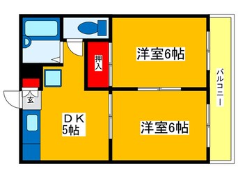 間取図 アゼリア富士見Ａ棟