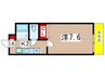 ＱＵＡＬＩＡ Ｖ 1Kの間取り