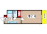 ＱＵＡＬＩＡ Ｖ 1Kの間取り