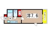 ＱＵＡＬＩＡ Ｖ 1Kの間取り