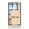 リバティ 1Rの間取り