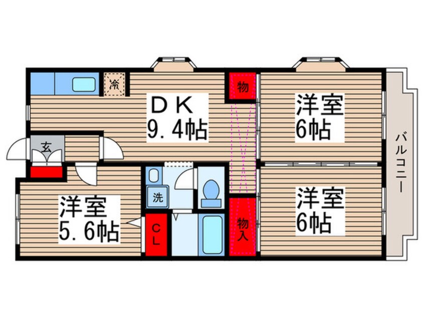 間取図 グレースビル