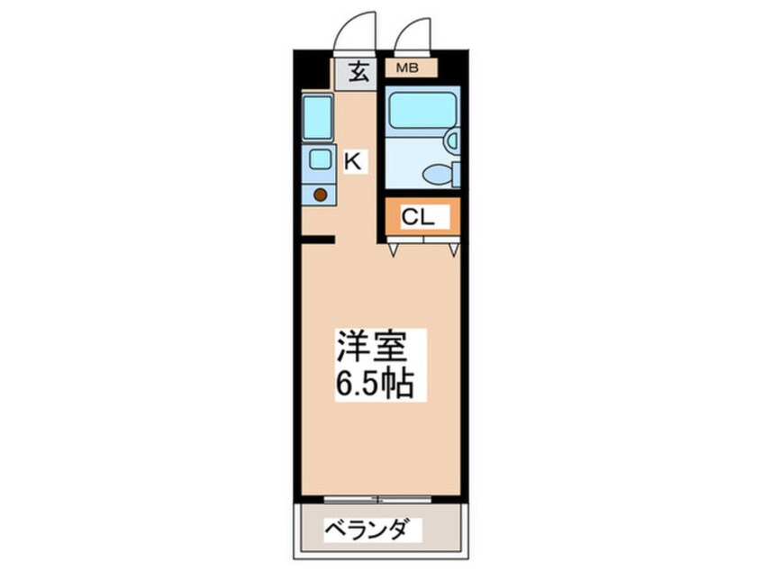 間取図 クレセントヒルズ