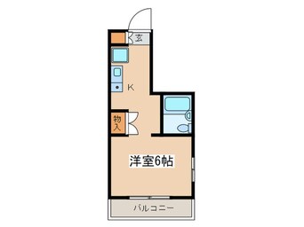 間取図 クレセントヒルズ