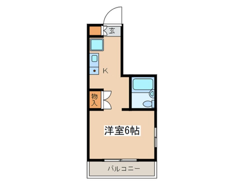 間取図 クレセントヒルズ