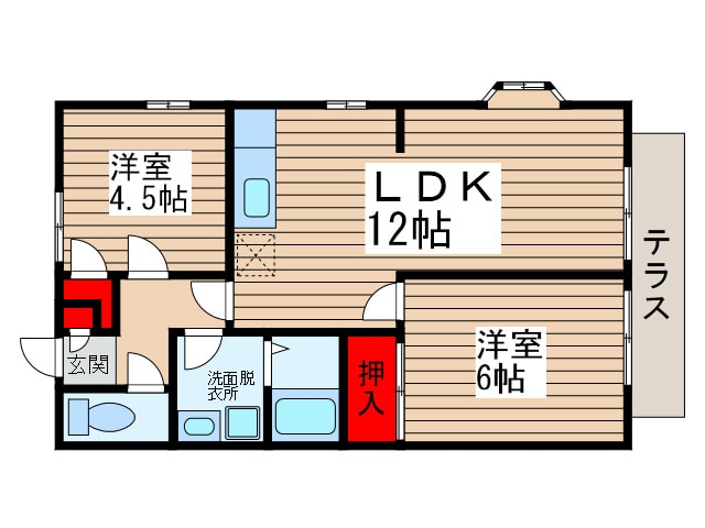 間取り図 プロムナード２番館