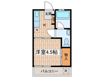 間取図 白樺荘