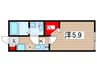 CFジオーレ西小岩 1Kの間取り