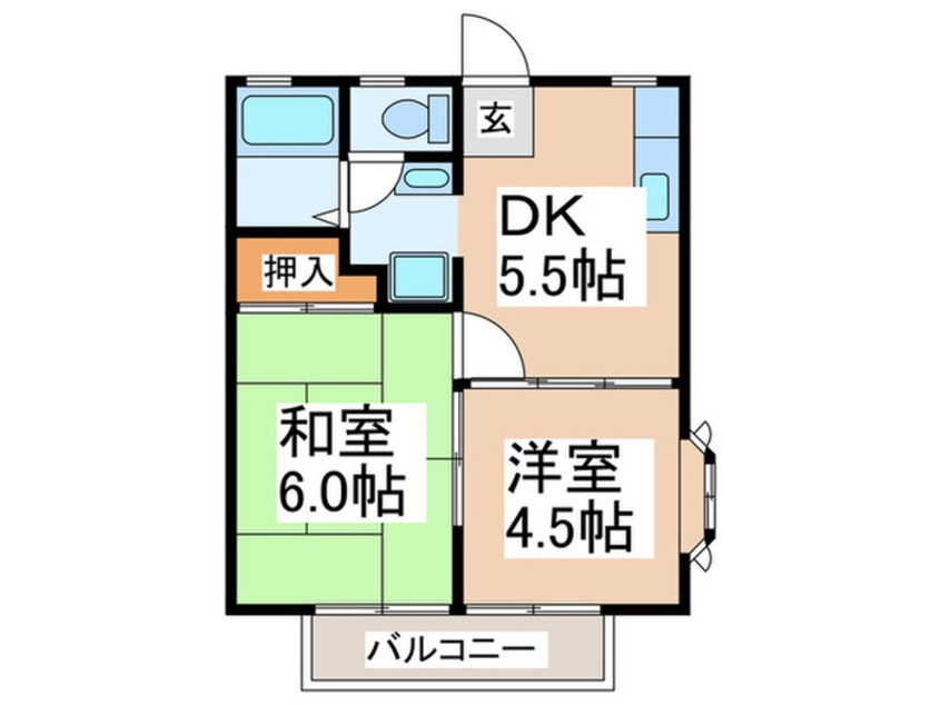 間取図 ピュアメゾン