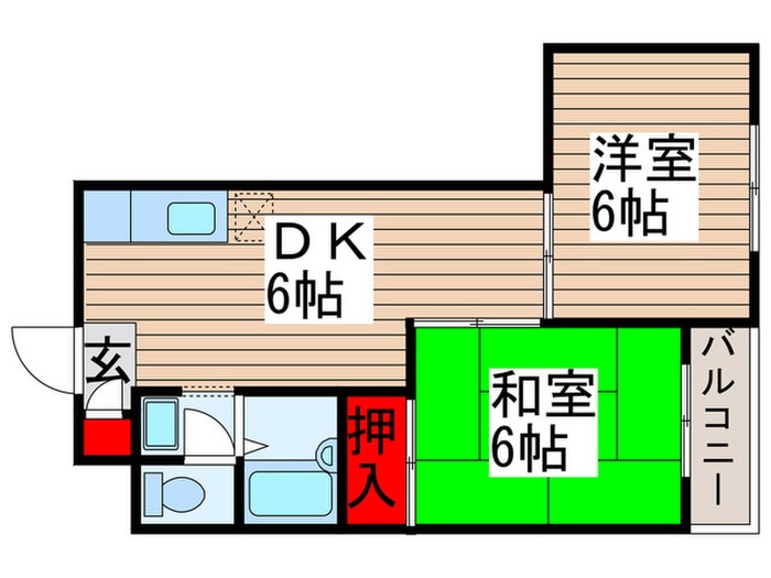 間取り図 クレセント南千住