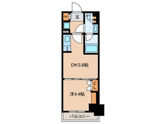 間取図 ﾊﾟｰｸｱｸｼｽ板橋本町ｽﾃｰｼｮﾝｹﾞｰﾄ