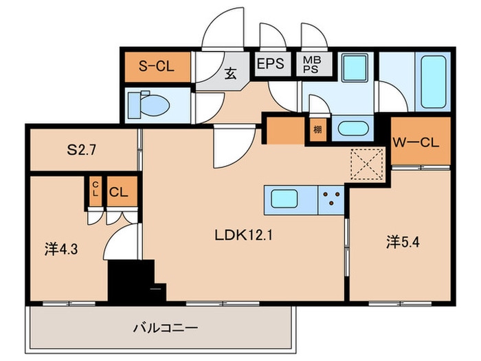 間取り図 ﾊﾟｰｸｱｸｼｽ板橋本町ｽﾃｰｼｮﾝｹﾞｰﾄ
