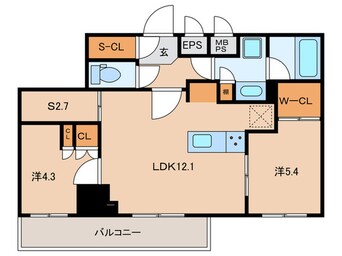 間取図 ﾊﾟｰｸｱｸｼｽ板橋本町ｽﾃｰｼｮﾝｹﾞｰﾄ