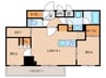 ﾊﾟｰｸｱｸｼｽ板橋本町ｽﾃｰｼｮﾝｹﾞｰﾄ 2LDK+Sの間取り