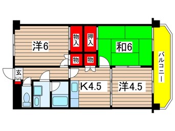 間取図 ヤマダイマンション