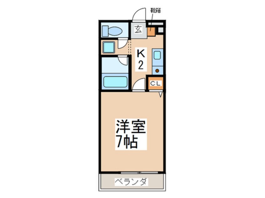 間取図 コージーハウス南成瀬