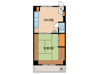 間取図 テラス高橋