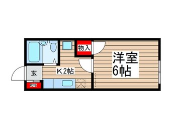 間取図 ヴィラ薬円台