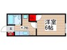 ヴィラ薬円台 1Kの間取り