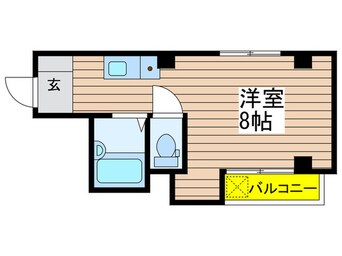 間取図 バルコス本八幡