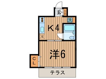 間取図 ピア目黒南