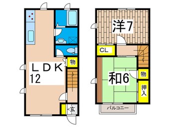 間取図 ソレイユ丸山台