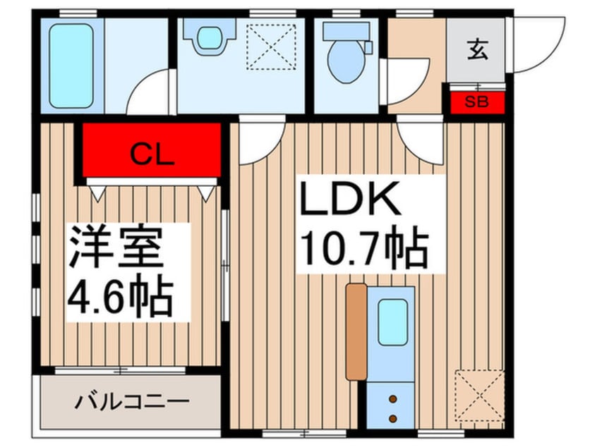 間取図 Ｍ´ｓ　Ｍａｎｓｉｏｎ