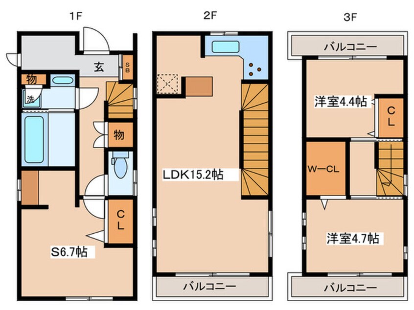 間取図 Kolet要町#03