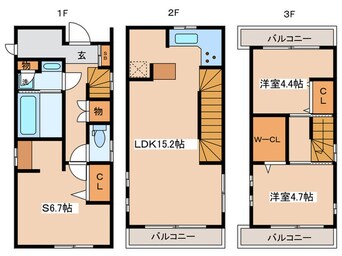 間取図 Kolet要町#03