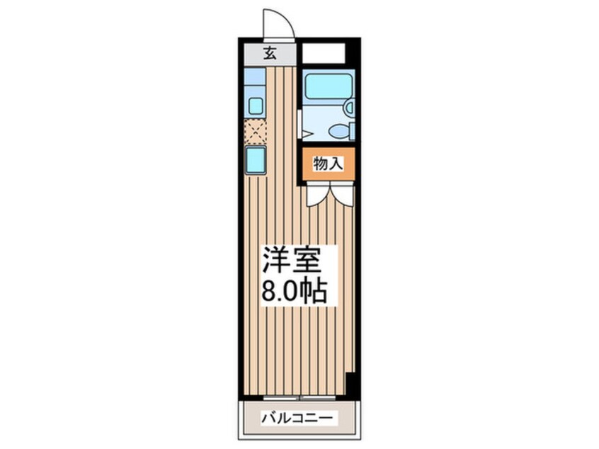 間取図 フラッツ加山