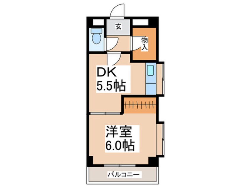 間取図 フラッツ加山