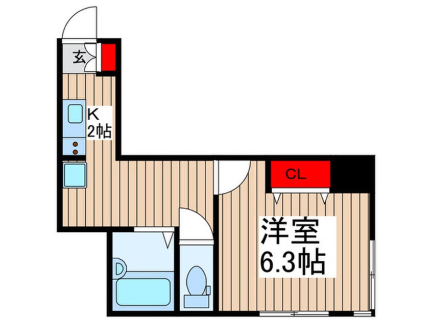 間取図 コスモプレイス東浦和