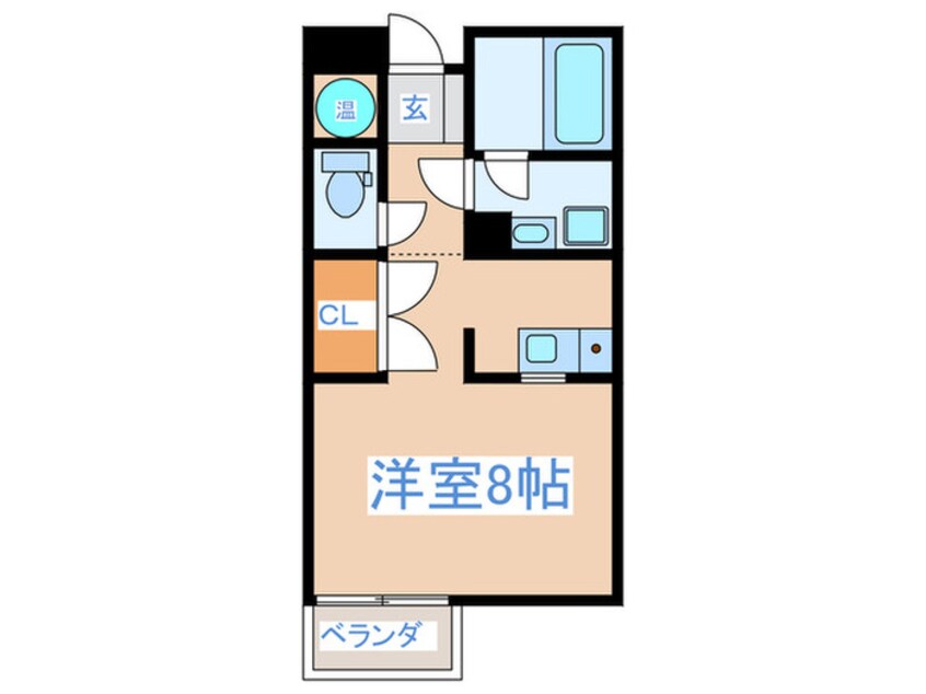 間取図 椚田マンション