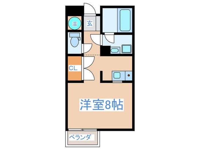 間取り図 椚田マンション