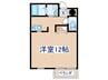 椚田マンション 1Rの間取り