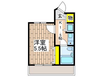 間取図 ジュネパレス藤沢第9