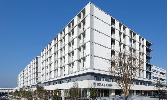 横浜市立市民病院(病院)まで950m ユナイト三ッ沢ベルガモ