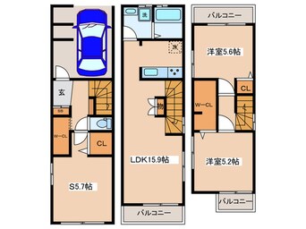 間取図 Kolet要町#05