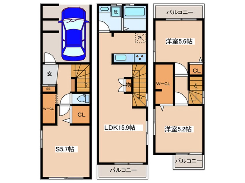 間取図 Kolet要町#05