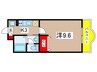 グリーンマンション雅Ｂ 1Kの間取り