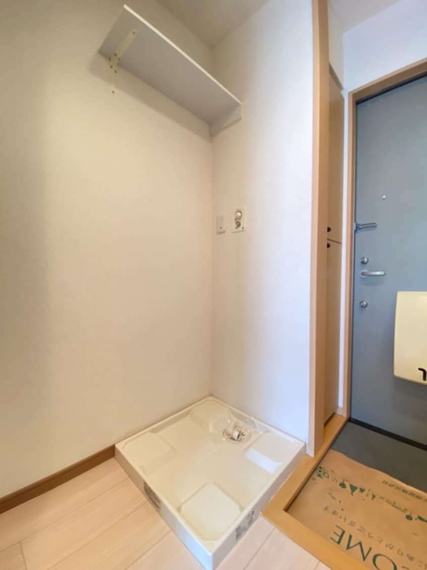 洗濯機置場 シャルムカーサ