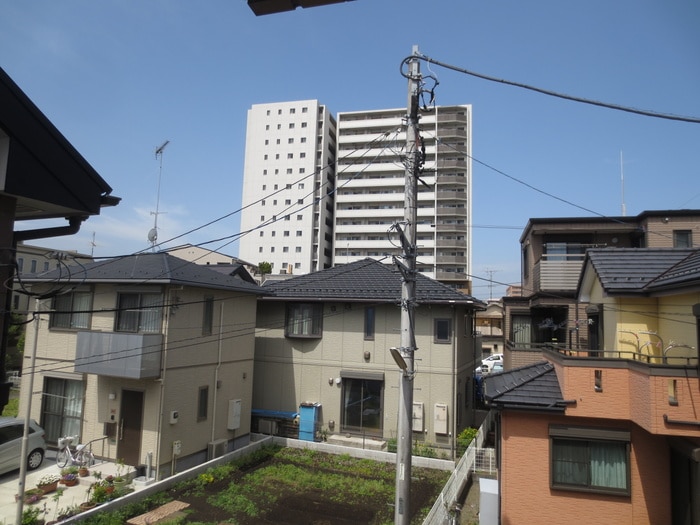 室内からの展望 ドミ－ル矢部