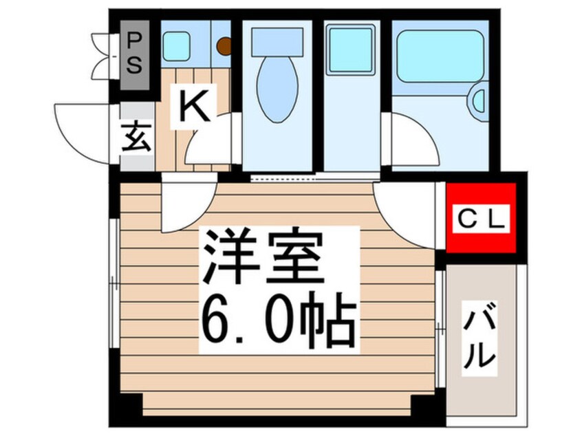 間取図 プレシャス西葛西