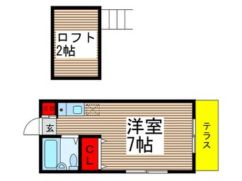 間取図 グリーンハイム　パートⅡ