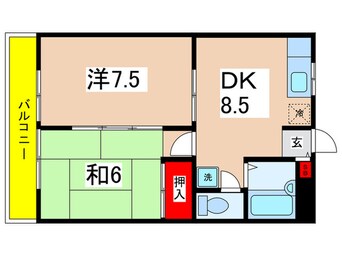 間取図 サンライズ百合丘
