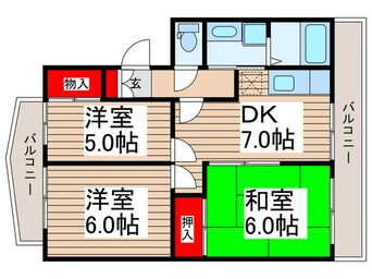 間取図 ガーデンハイツシグマ１